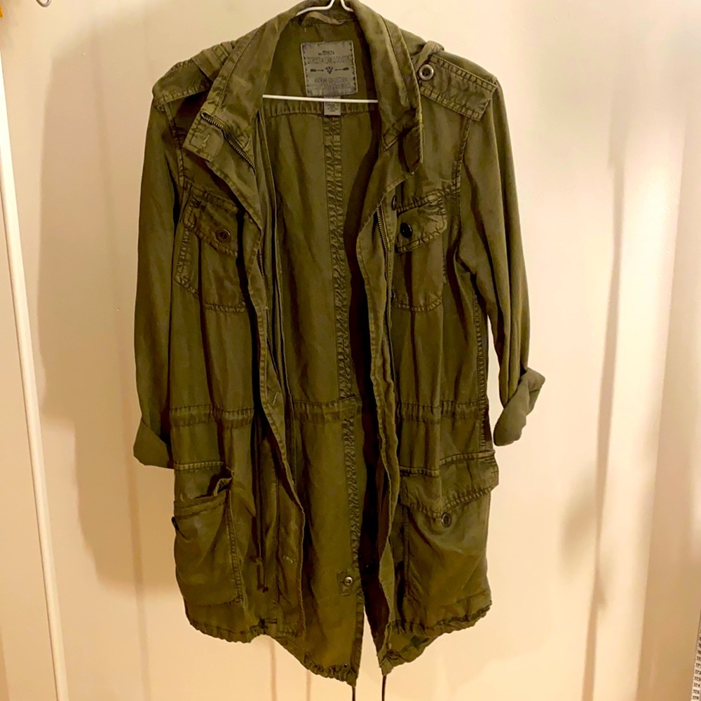 100% Cotton Utility Trench Coat - NEVER USED